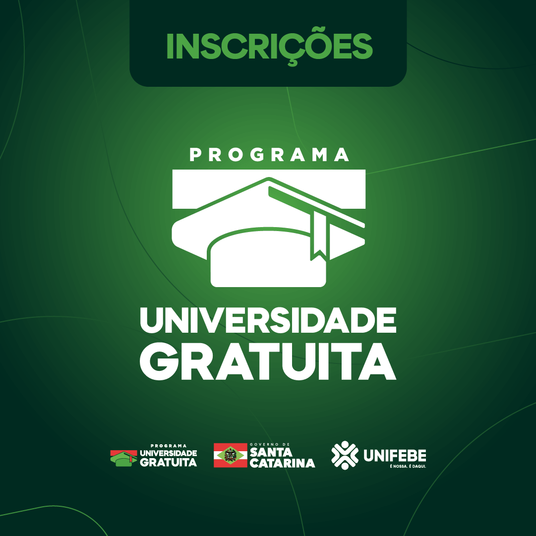 Novas inscrições para o Programa Universidade Gratuita iniciam no dia 1.º de julho