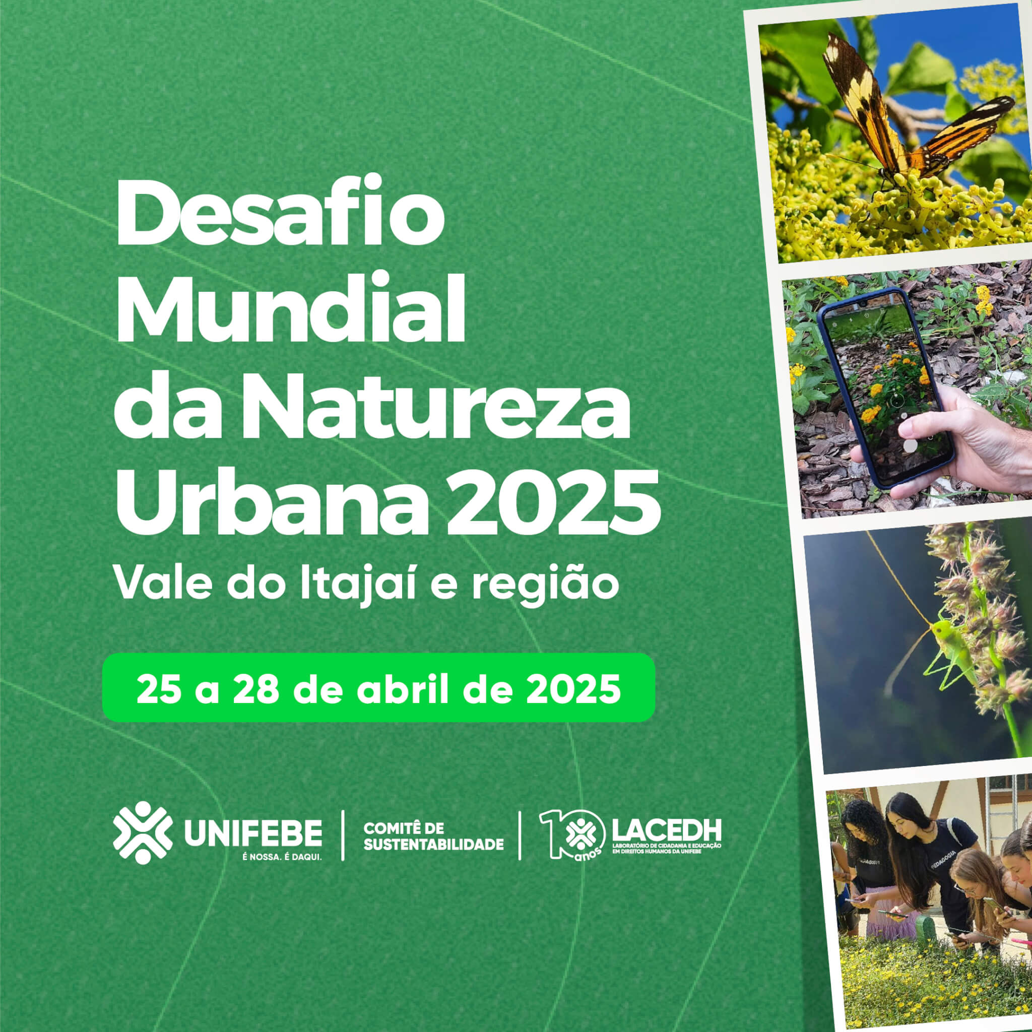 Desafio Mundial da Natureza será realizado entre os dias 25 e 28 de abril