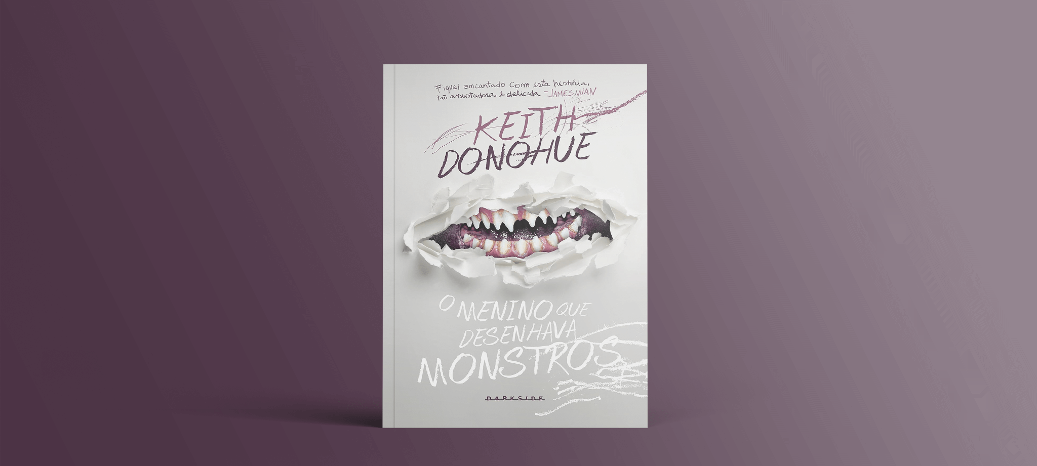 O menino que desenhava monstros