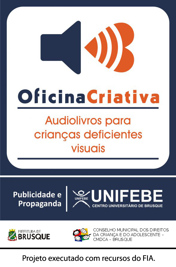 Curso de Publicidade da UNIFEBE criará audiolivros para crianças deficientes visuais