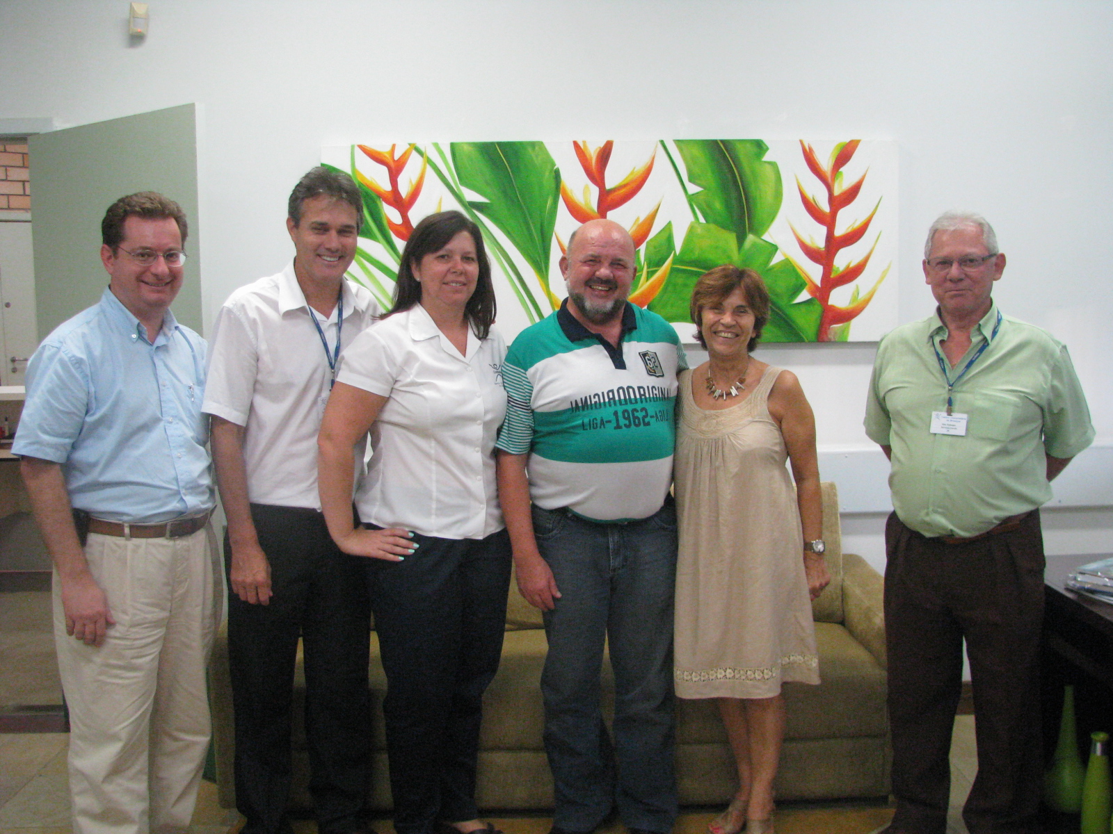 Padre Nestor Adolfo Eckert visita Unifebe