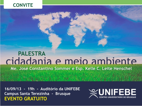 Palestra sobre Cidadania e Meio Ambiente