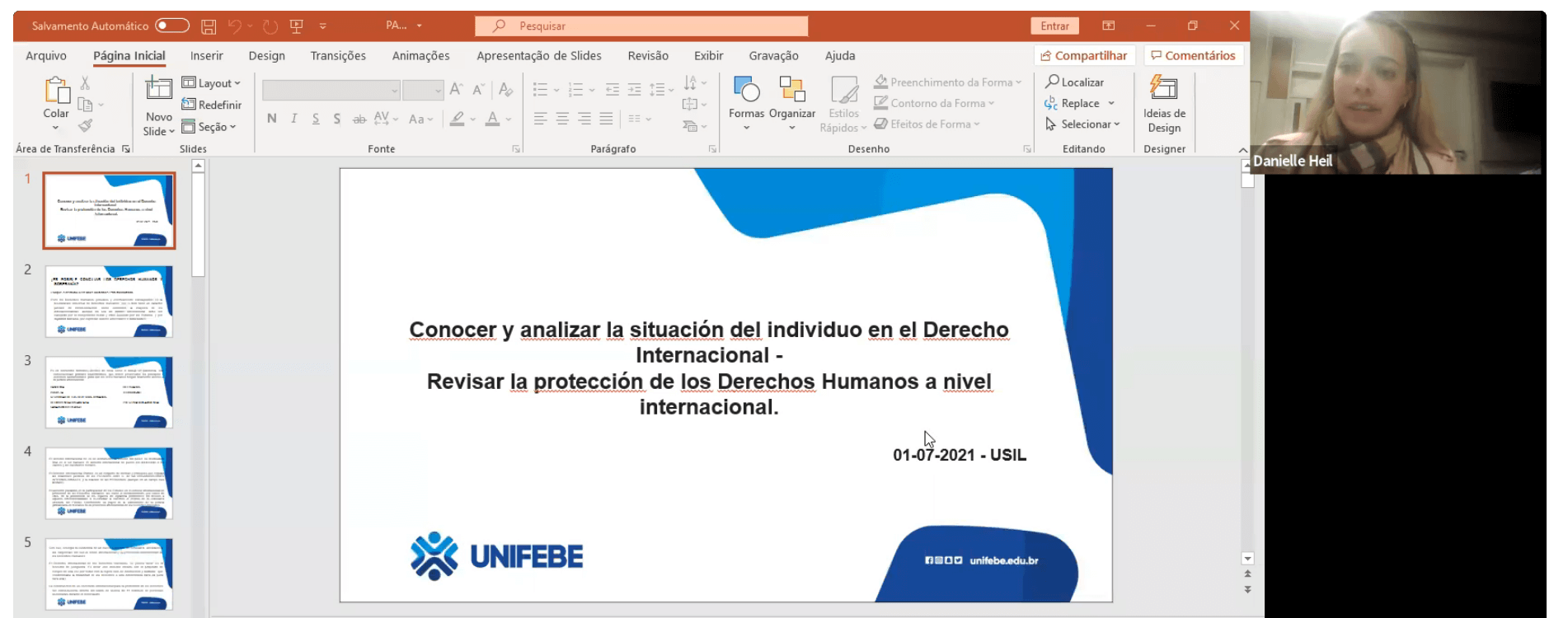 Parceria com universidade do Peru possibilita intercâmbio docente com foco em Direito Internacional