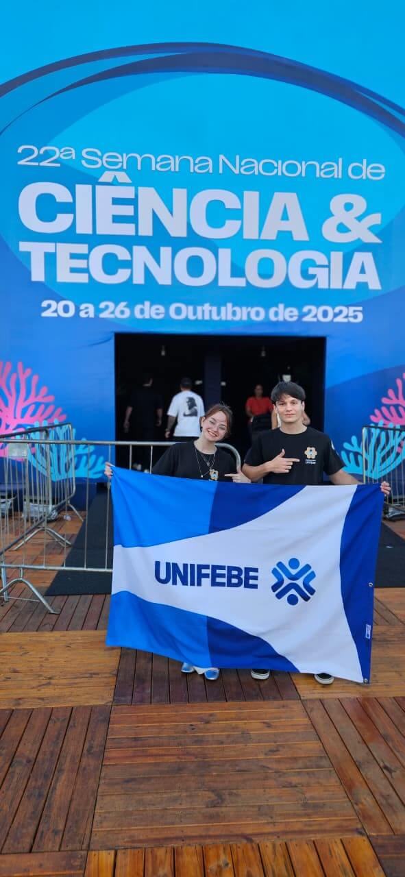 Pesquisa desenvolvida no Colégio UNIFEBE é apresentada na Semana Nacional de Ciência e Tecnologia