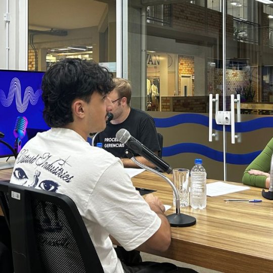 Podcast Por Falar em Gestão UNIFEBE