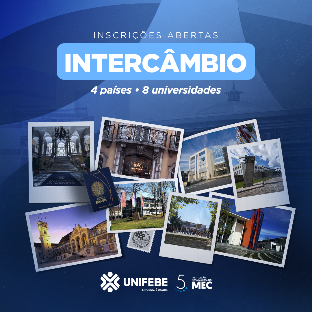 Estudantes da UNIFEBE podem se inscrever para participar de intercâmbio na América e Europa