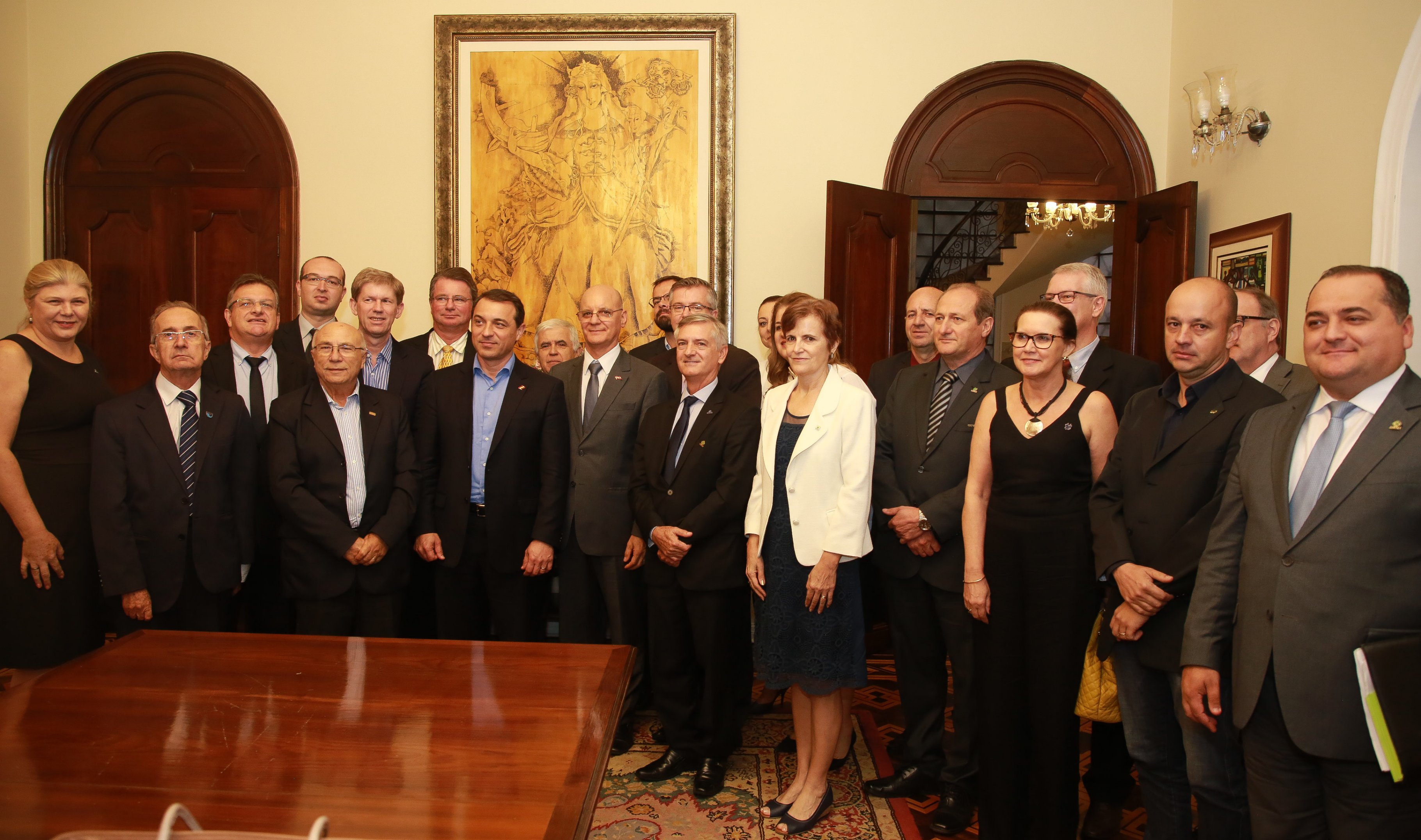 Reitor participa de reunião com o governador de Santa Catarina