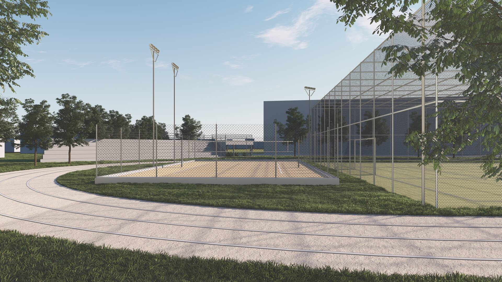 Primeira etapa do Complexo Esportivo UNIFEBE será concluída no início de 2023