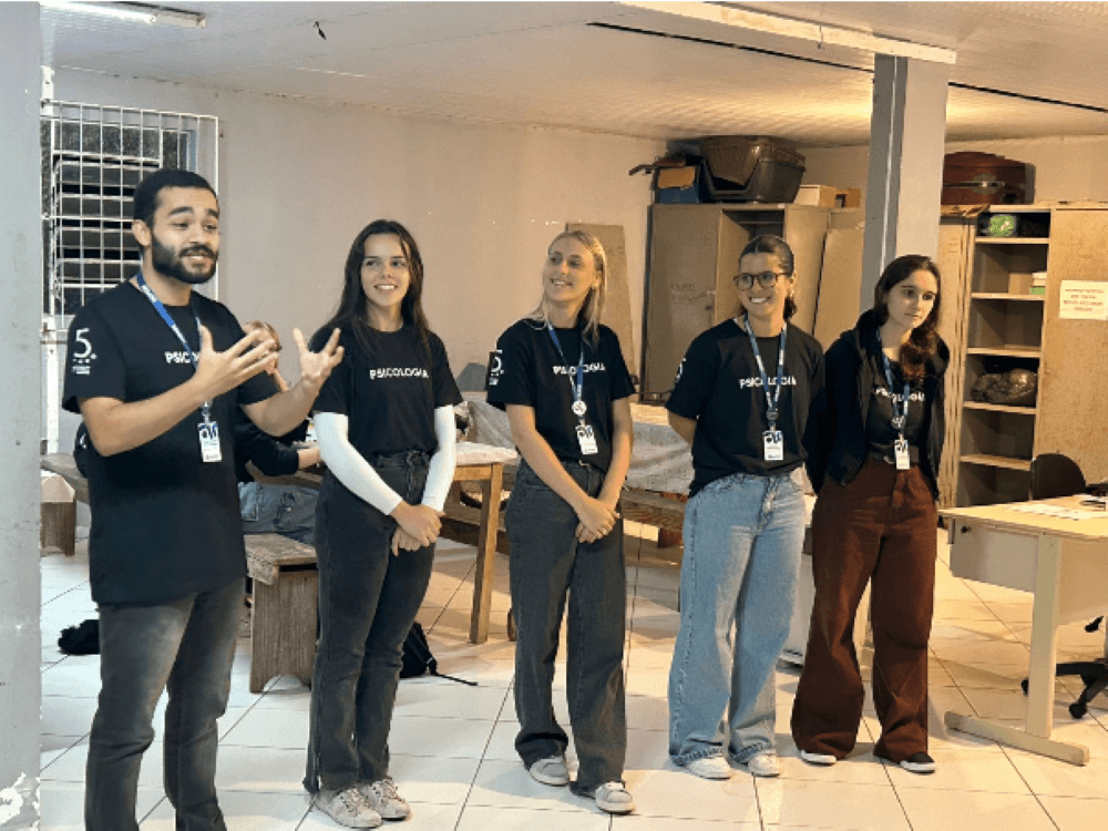Psicologia UNIFEBE desenvolve intervenção em Albergue Municipal