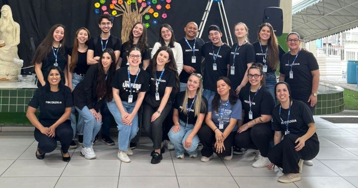 Psicologia UNIFEBE realiza ações práticas em escolas de Brusque
