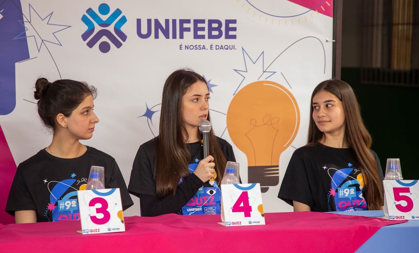 10ª edição do QUIZ UNIFEBE começa este mês nas escolas de Brusque e região
