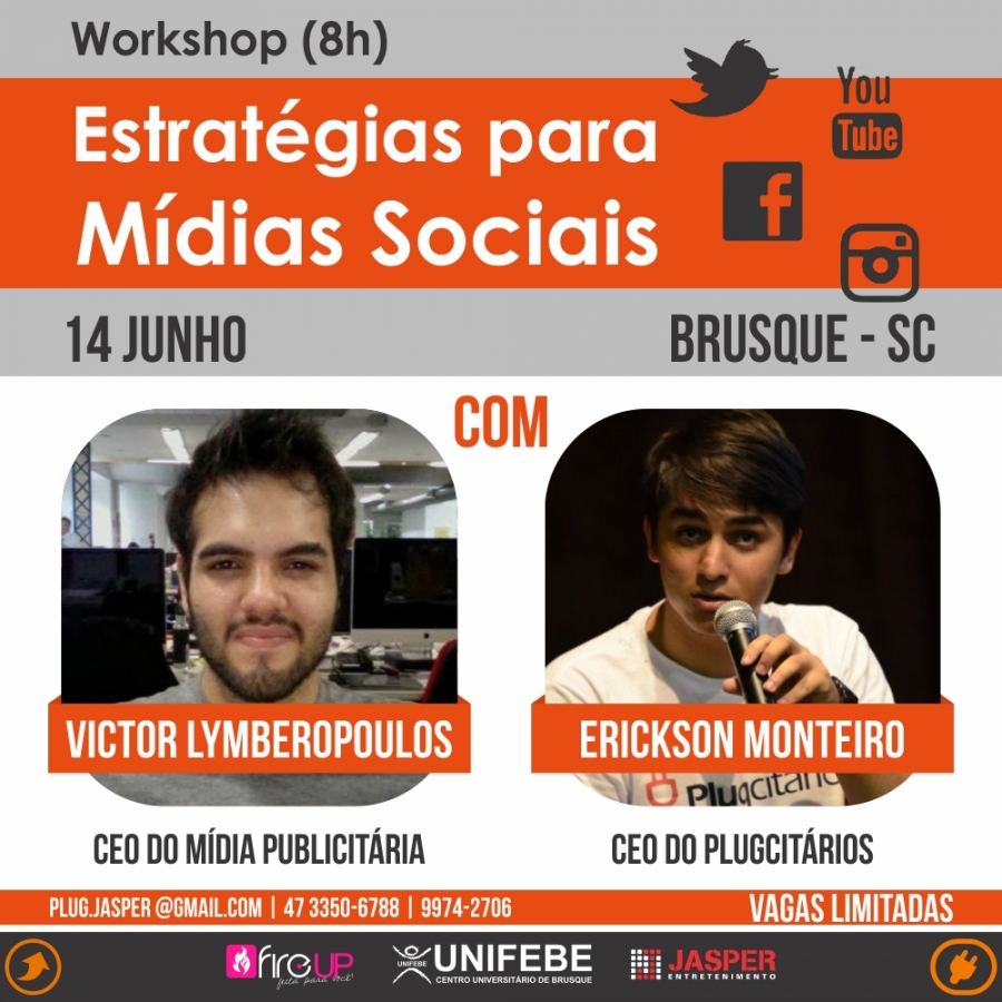 Redes Sociais é tema de workshop com blogueiros do Plugcitários e Mídia Publicitária