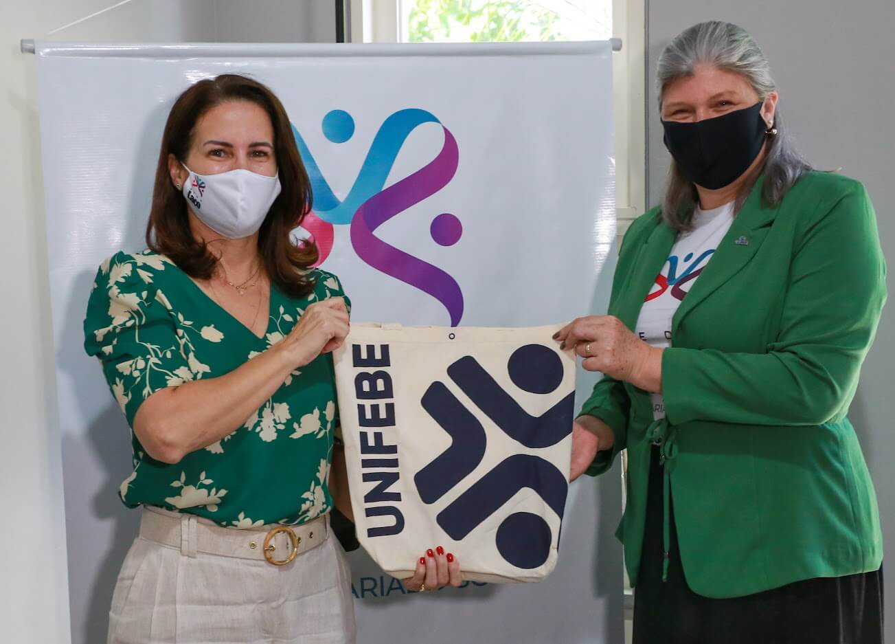 Reitora da UNIFEBE participa de encontro com a primeira-dama do Estado para tratar sobre captação de recursos para o terceiro setor