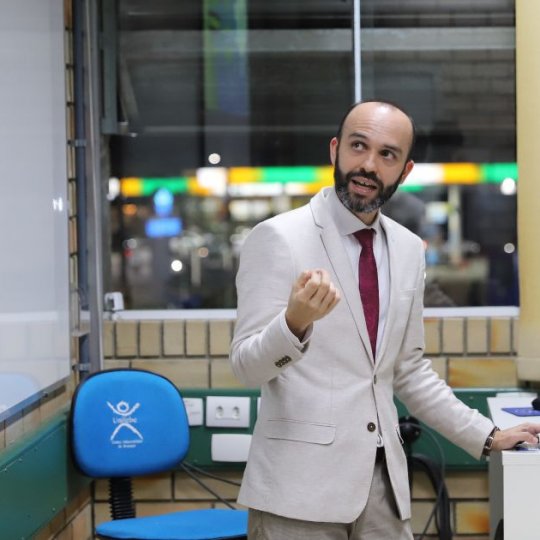 Secretário Fazenda Brusque palestra Ciências Contábeis UNIFEBE