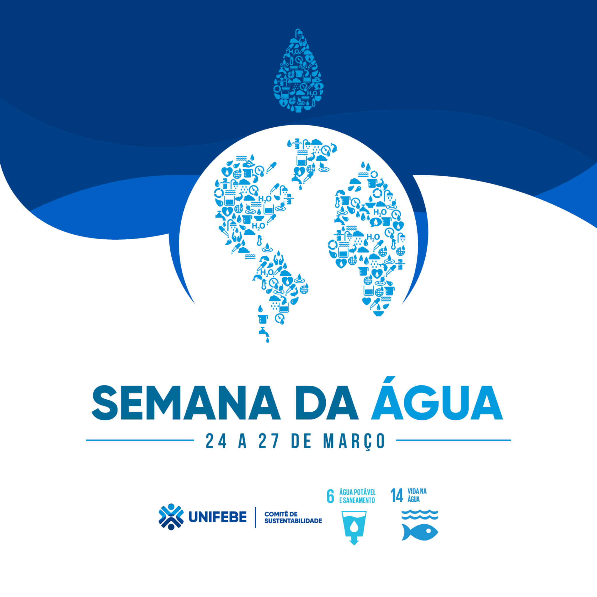 Semana da Água UNIFEBE oferece programação com atividades práticas