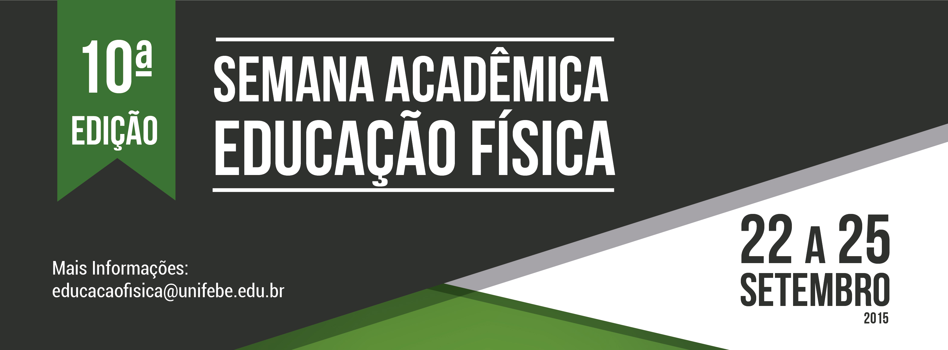 UNIFEBE promove 10ª Semana Acadêmica de Educação Física