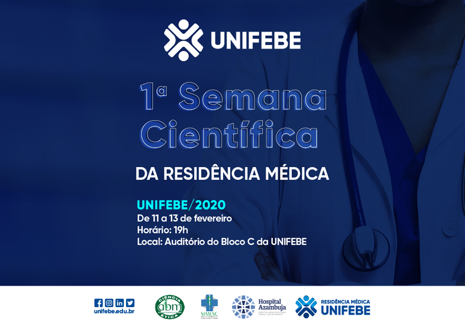 UNIFEBE abre inscrições para 1ª Semana Científica da Residência Médica