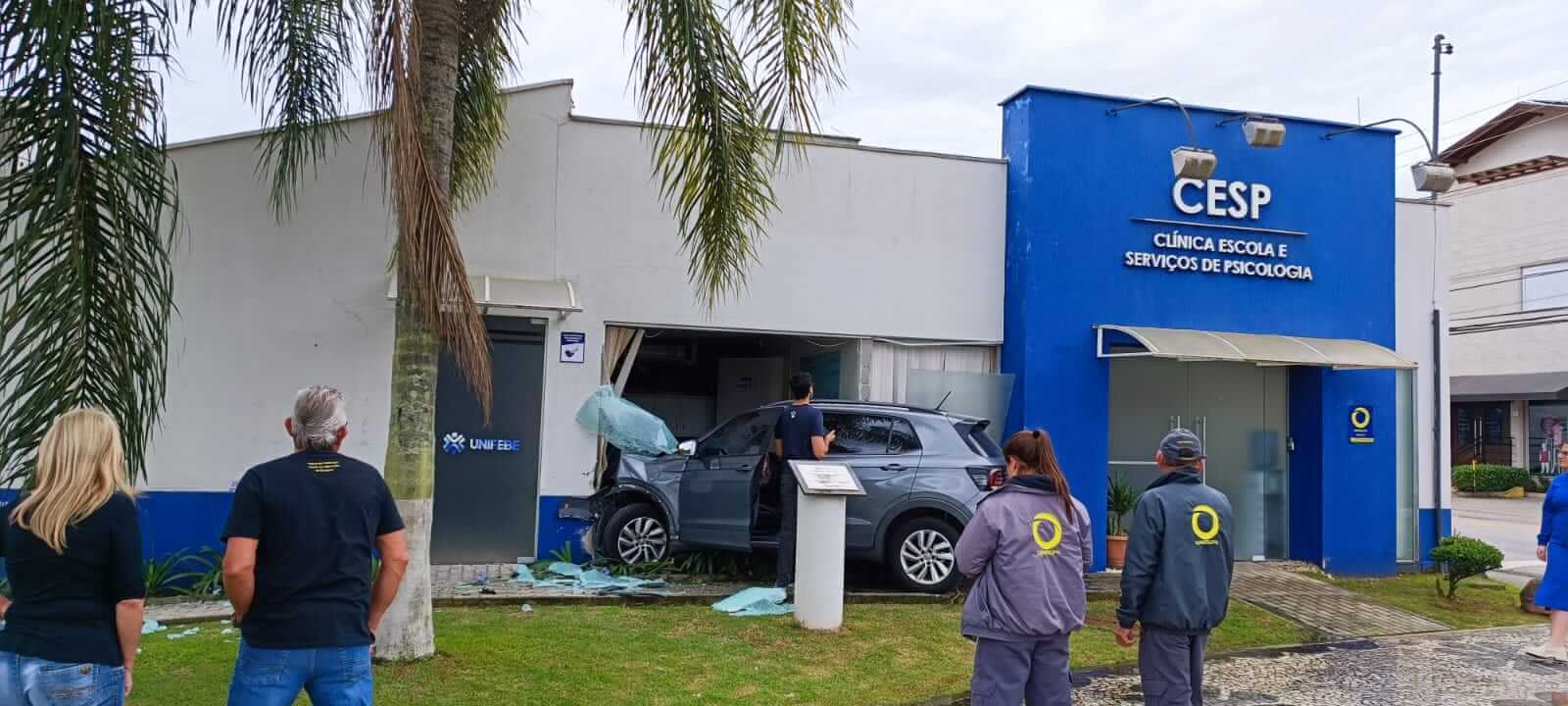 UNIFEBE avalia danos gerados por acidente de trânsito no Cesp