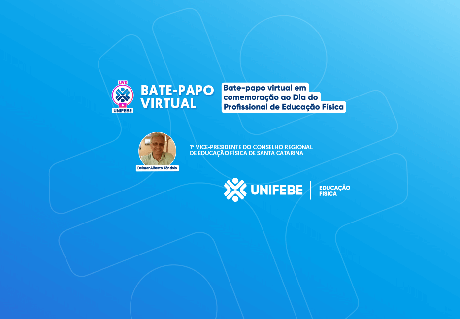 UNIFEBE comemora dia do profissional de educação física com bate-papo virtual