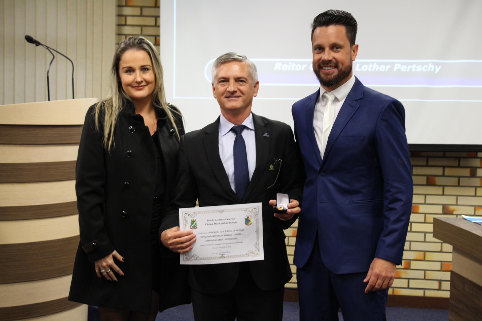 UNIFEBE é homenageada pela Câmara de Vereadores