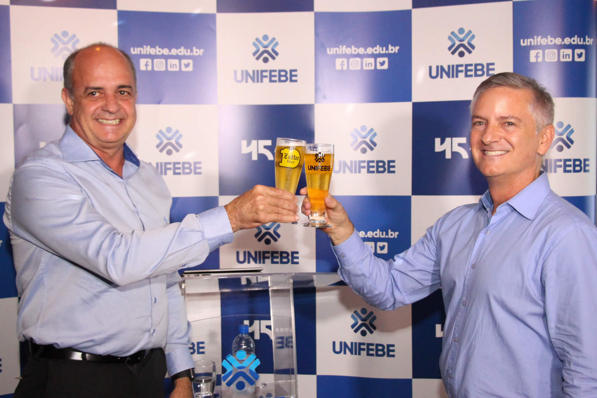 UNIFEBE e Zehn Bier celebram lançamento da Cervejaria Escola
