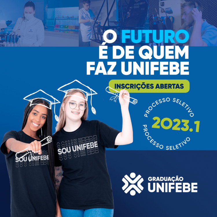 UNIFEBE está com inscrições abertas para mais de 15 cursos de Graduação