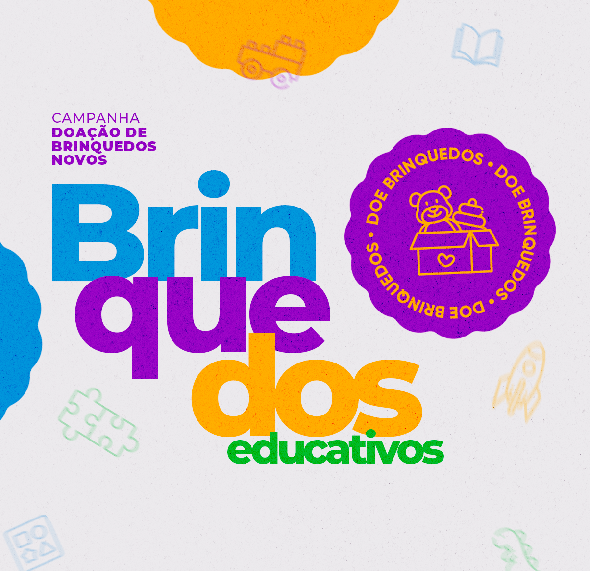 UNIFEBE inicia campanha de arrecadação de brinquedos em parceria com o Conselho Tutelar de Brusque