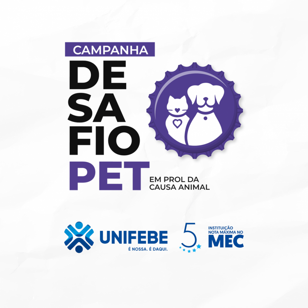 UNIFEBE lança Desafio PET, unindo reciclagem e causa animal