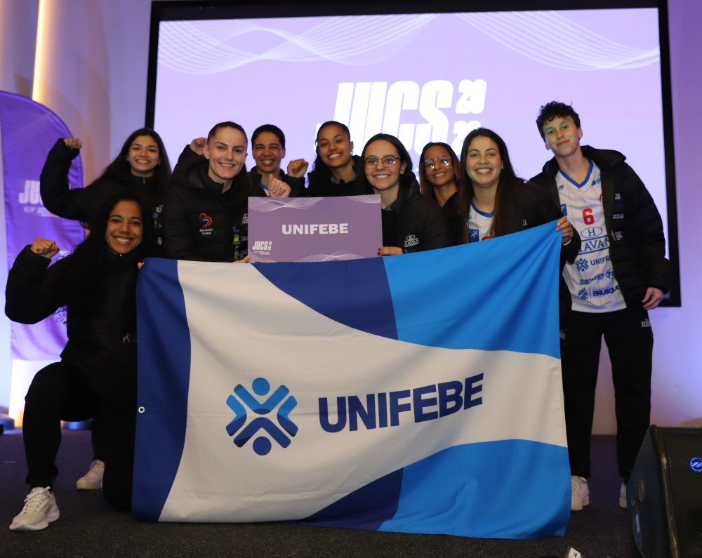 UNIFEBE ocupa pódios nos JUCS com a participação de mais de 60 acadêmicos