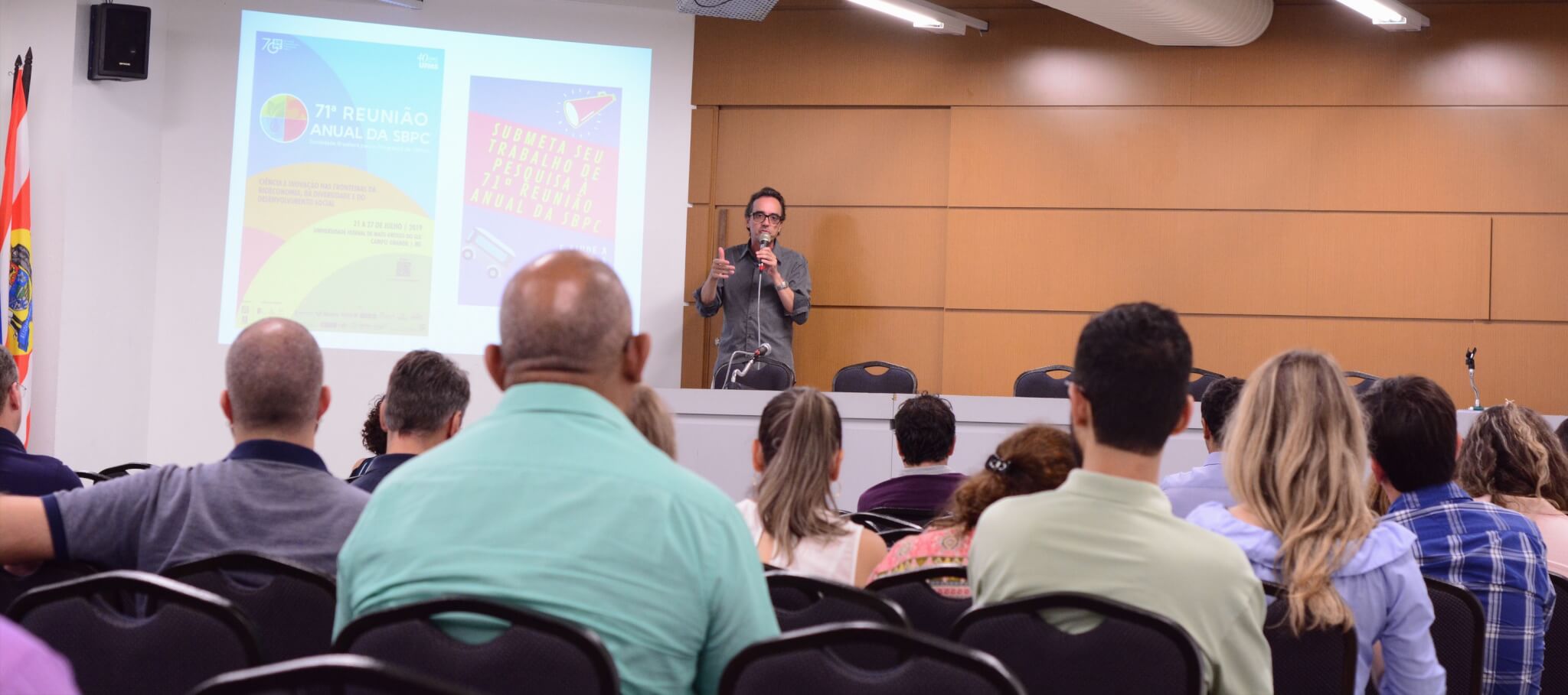 UNIFEBE participa de encontro com a Sociedade Brasileira para o Progresso da Ciência