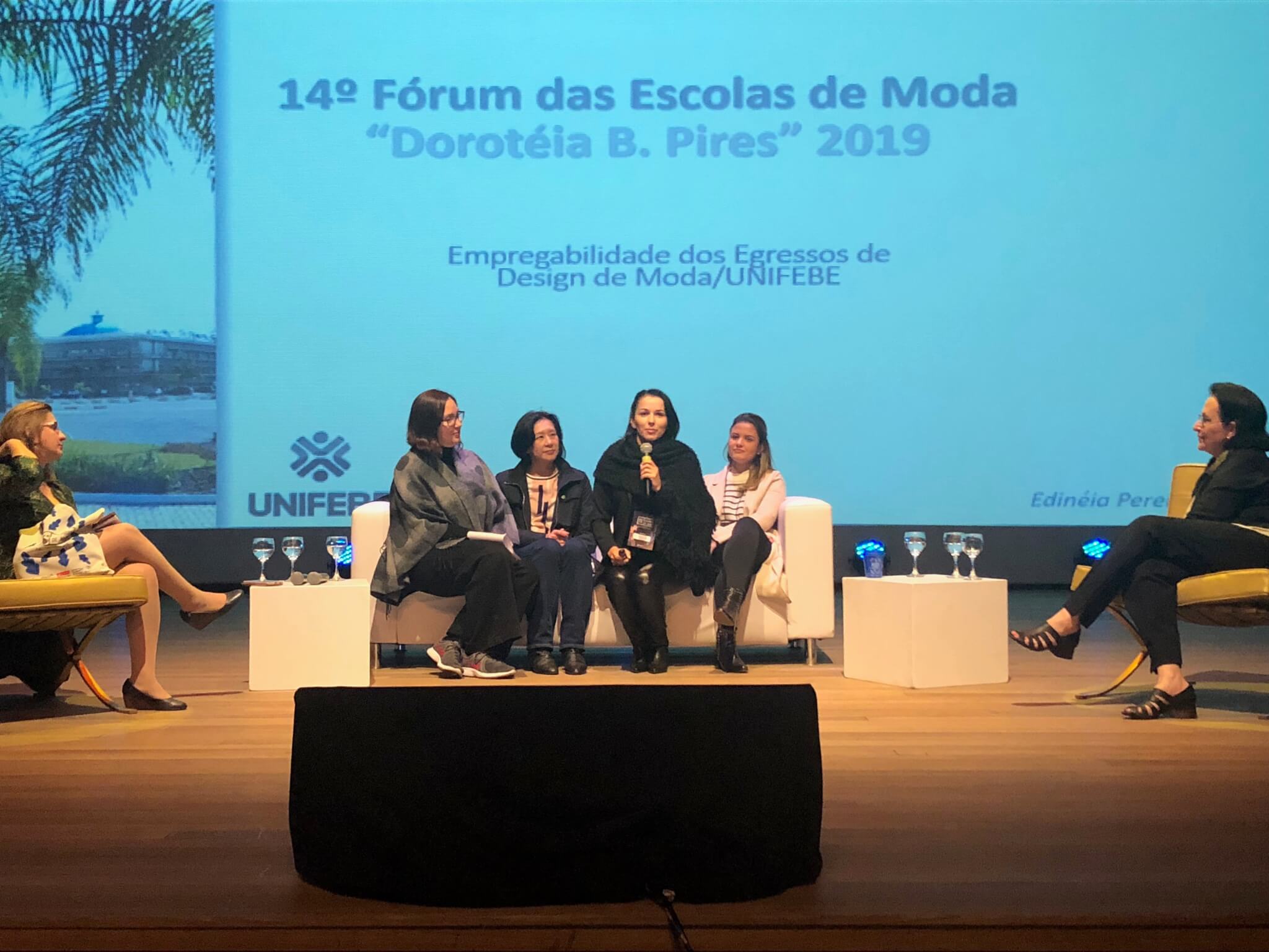 UNIFEBE participa do 14º Fórum das Escolas de Moda de 2019