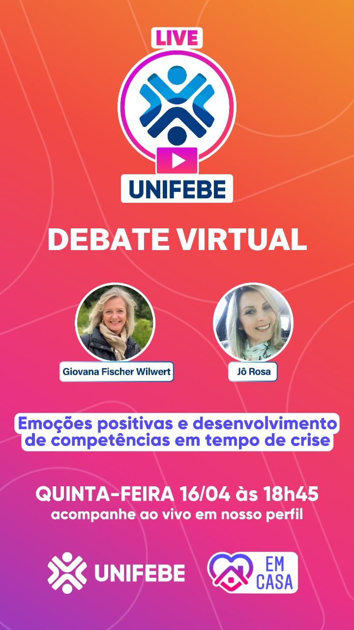 UNIFEBE realiza debate virtual sobre desenvolvimento de competências em tempo de crise