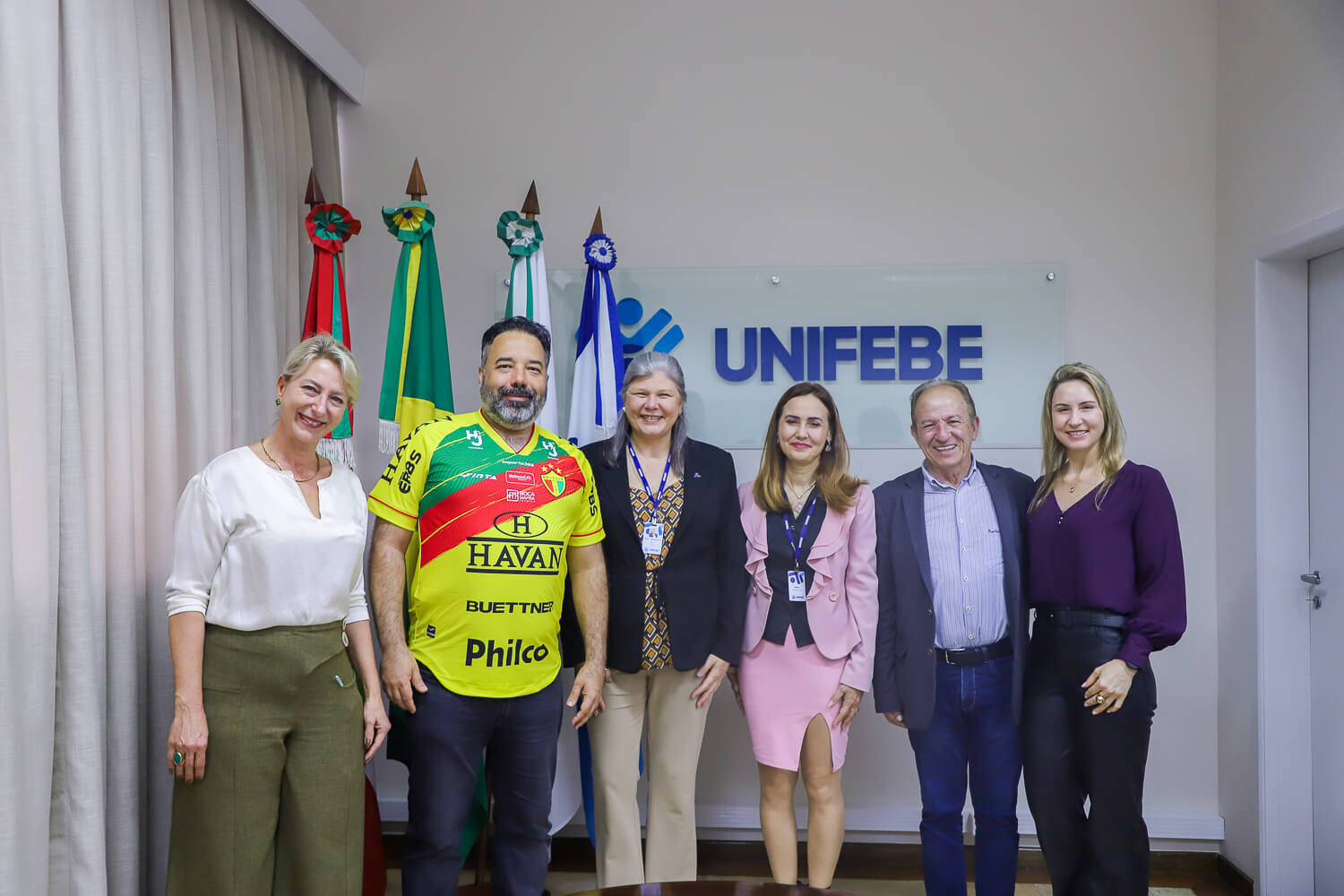 UNIFEBE recebe visita de magistrados