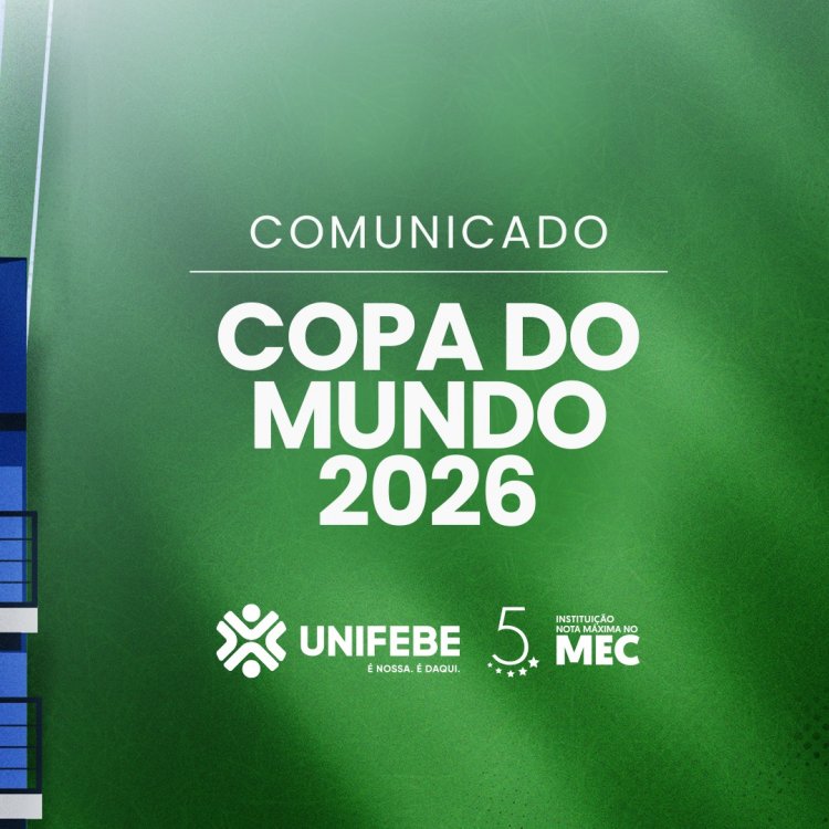 UNIFEBE tem expediente especial nesta segunda-feira (29), em função do jogo do Brasil na Copa do Mundo