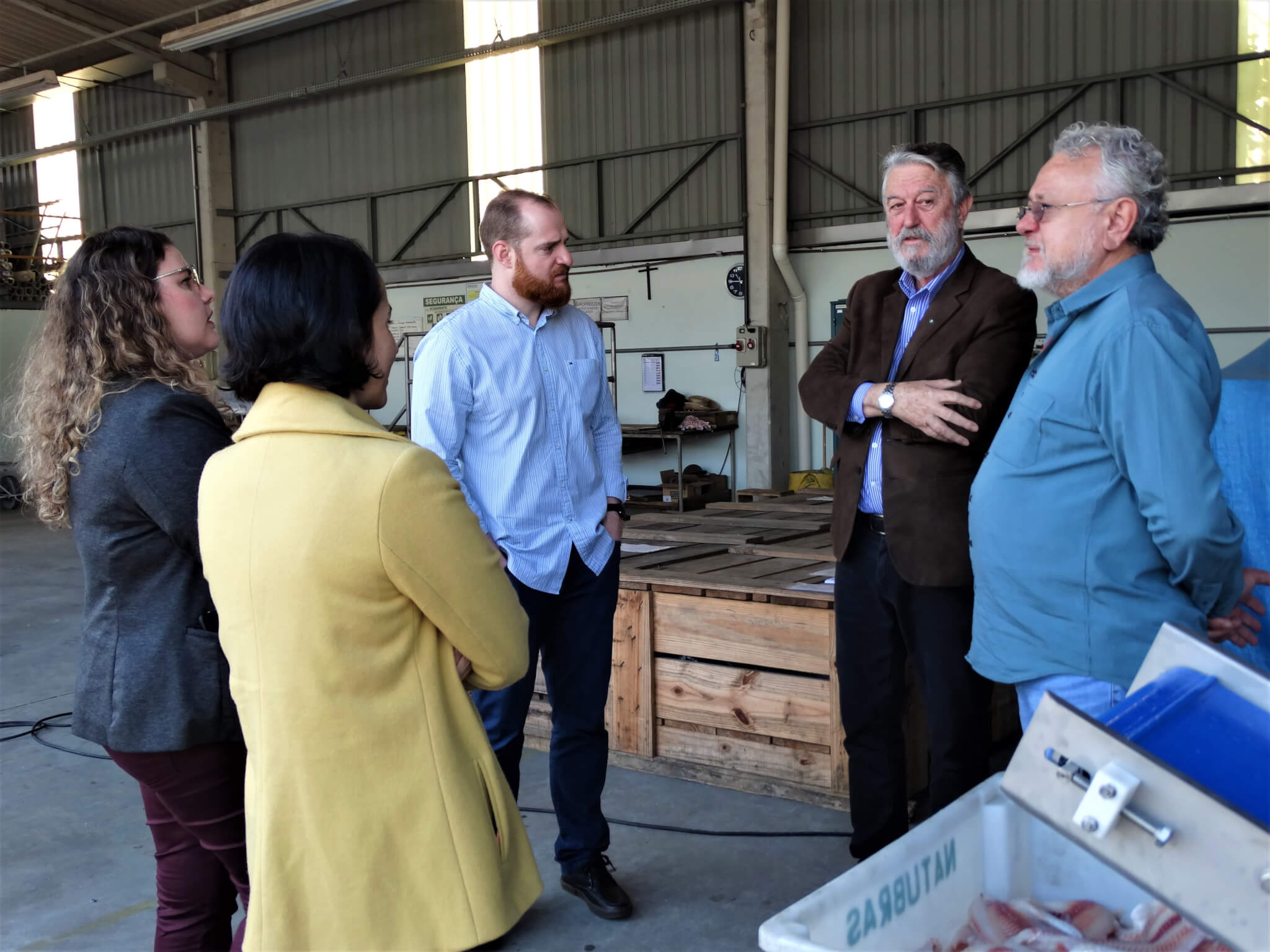 UNIFEBE visita empresa referência na fabricação de equipamentos de pescados