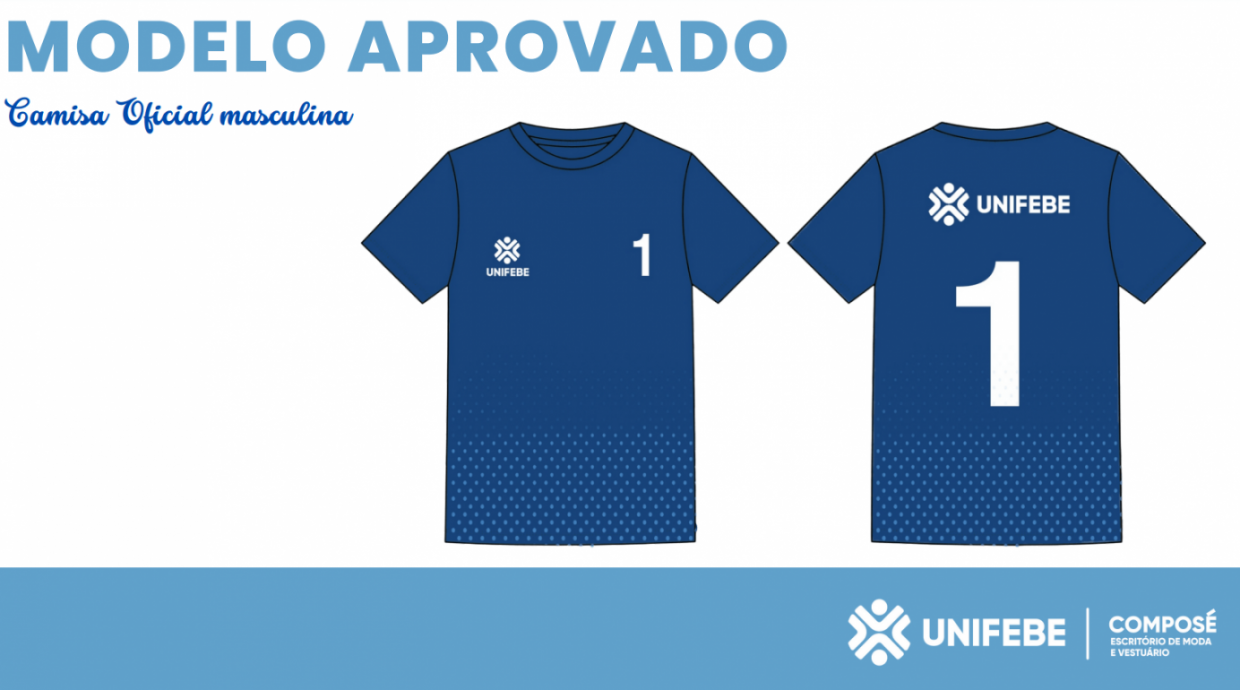 Acadêmicas de Design de Moda desenvolvem uniformes esportivos para o Colégio UNIFEBE