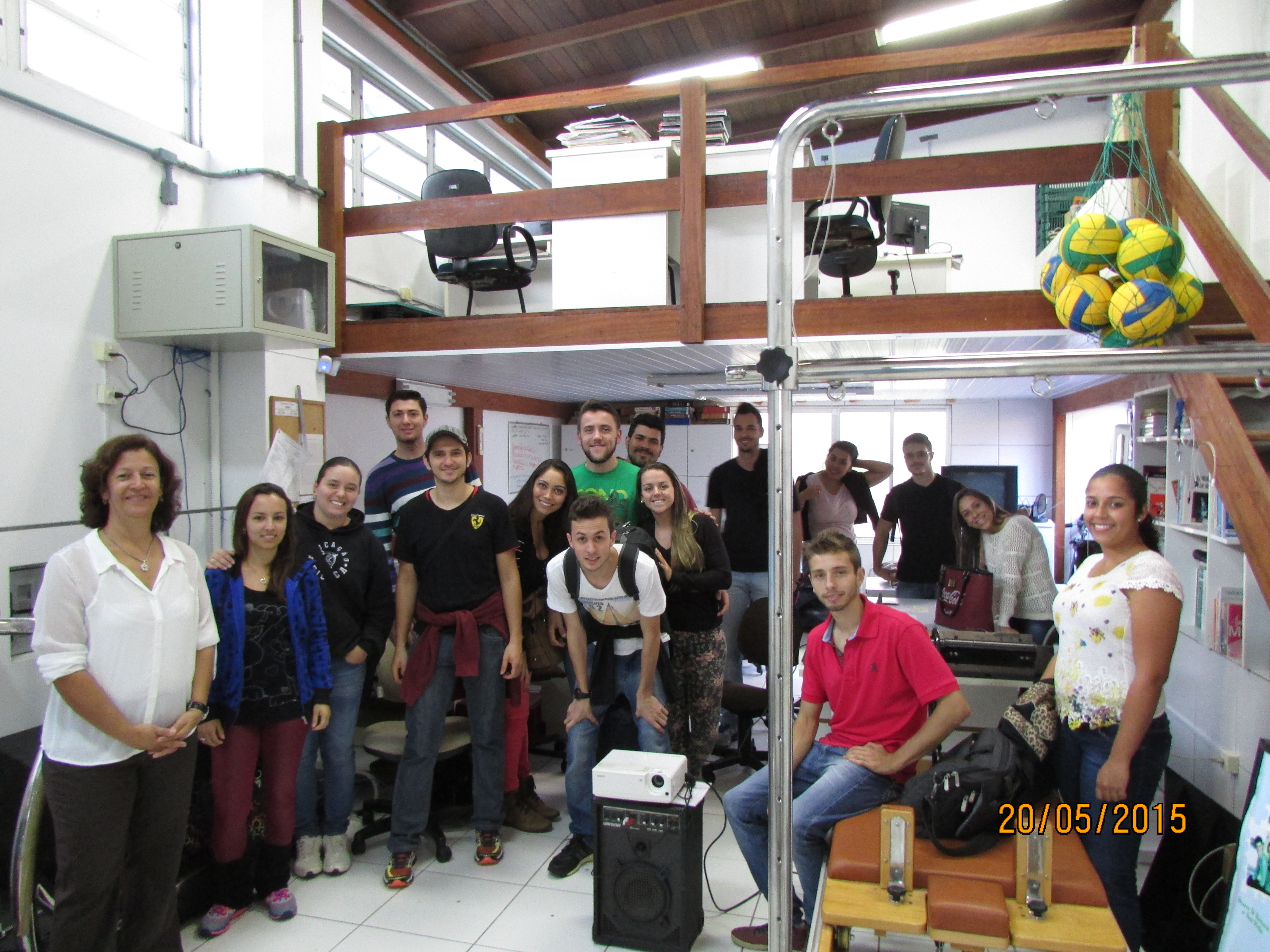 Estudantes de Educação Física visitam Centro de Ciências da Saúde e Esporte da UDESC