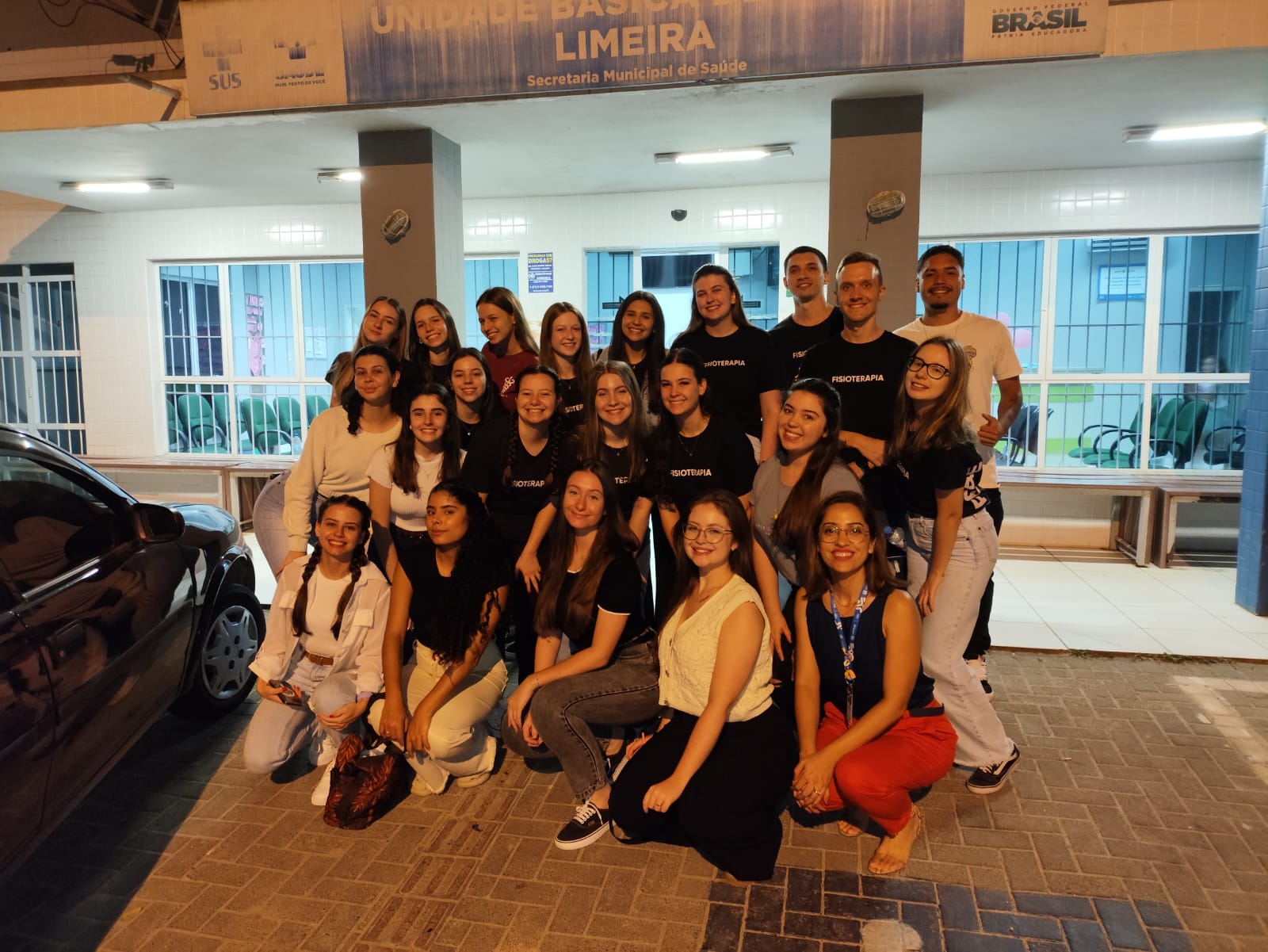 Acadêmicos de Fisioterapia da UNIFEBE realizam visita à unidade básica de saúde de Brusque