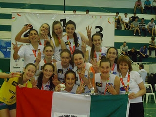 Vôlei de Nova Trento é tri na Olimpíada Estudantil Catarinense