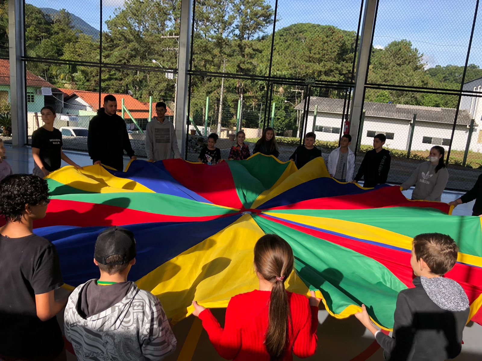 Projeto UNIFEBE no Lazer desenvolve atividades na Escola de Ensino Fundamental Cedro Alto
