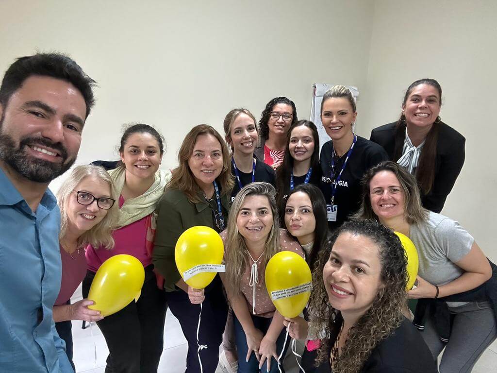 Acadêmicos de Psicologia realizam intervenções voltadas à valorização da vida com servidores públicos nas Unidades Básicas de Saúde