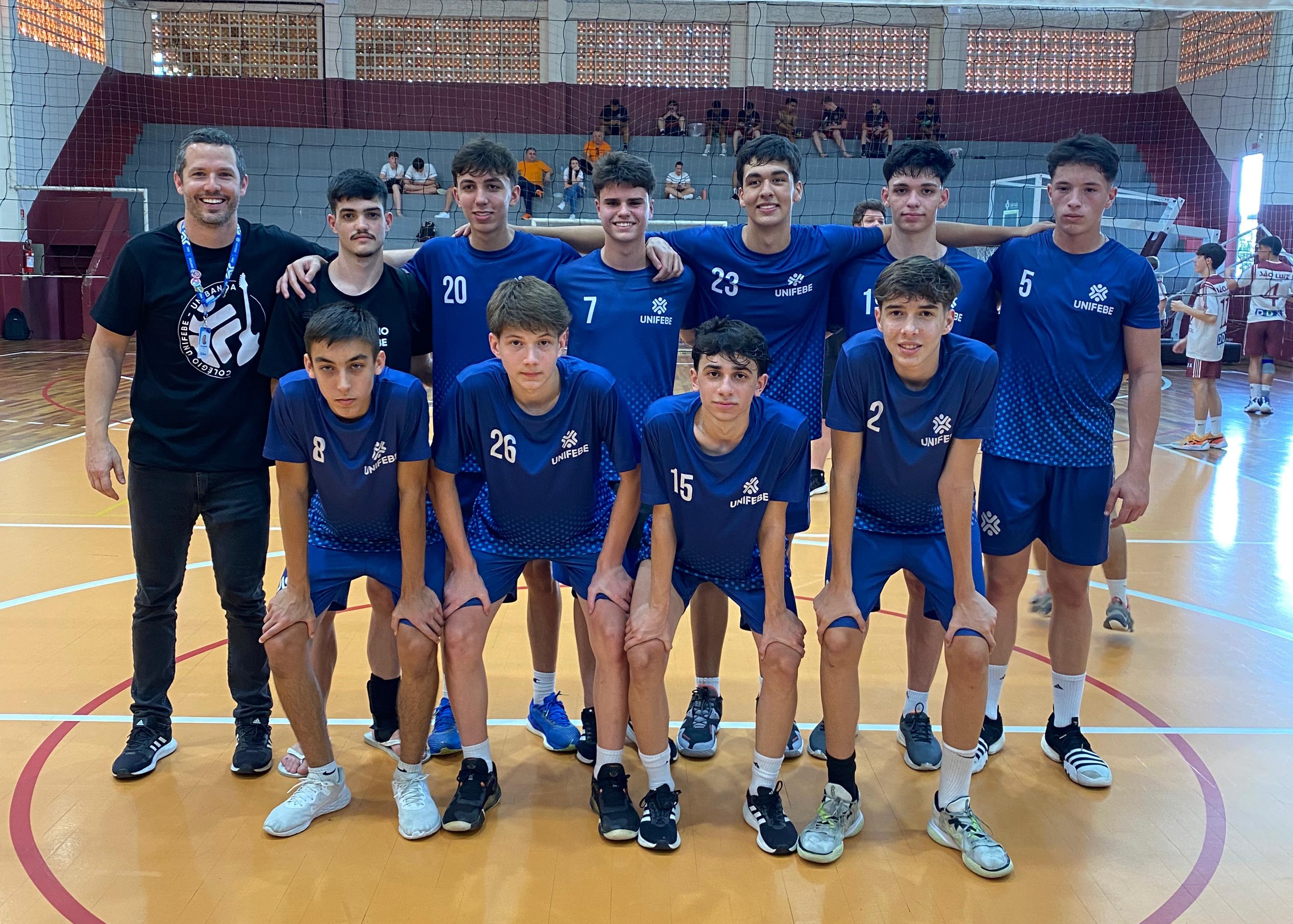 Estudantes do Colégio UNIFEBE conquistam o 3.º lugar nos Jogos Escolares de Brusque