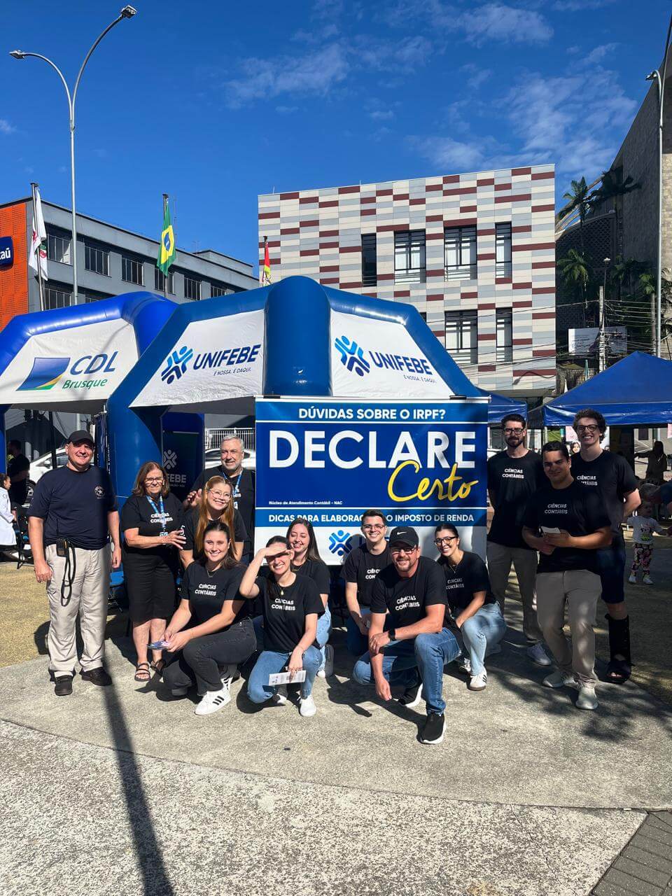 UNIFEBE se consagra como instituição que mais realizou atendimentos gratuitos na área contábil e fiscal nos estados de Santa Catarina e Paraná