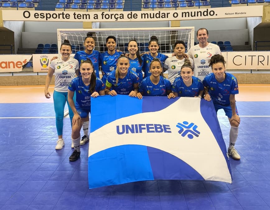 UNIFEBE é vice-campeã de futsal feminino nos Jogos Universitários Brasileiros